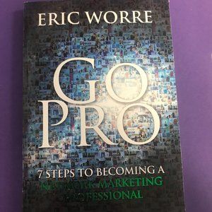 Go Pro 7 steps to becoming a networking pro Eric Worre Book NEW